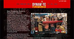 Desktop Screenshot of dynamitefireworks.com